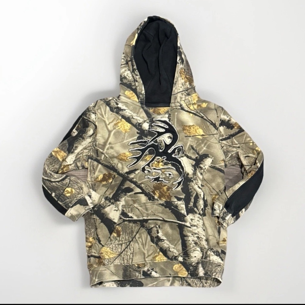 Legendary Whitetails Camo Hoodie Sweatshirt Kids 6–8 Years